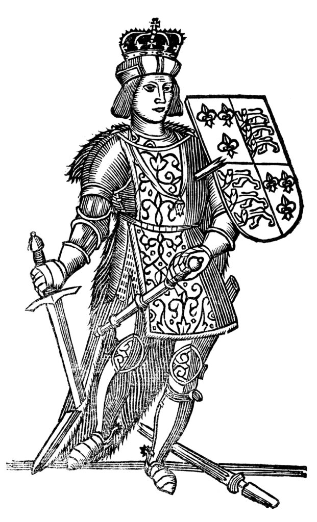 Depiction of Richard III, from John Taylor,  All the workes of ... (1630).